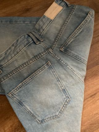 Shorts Pull&Bear rotos azules
