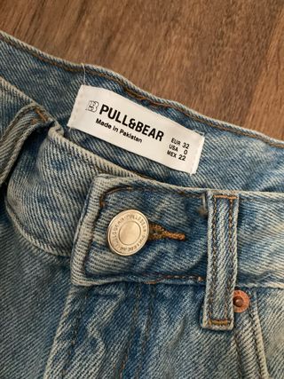 Shorts Pull&Bear rotos azules