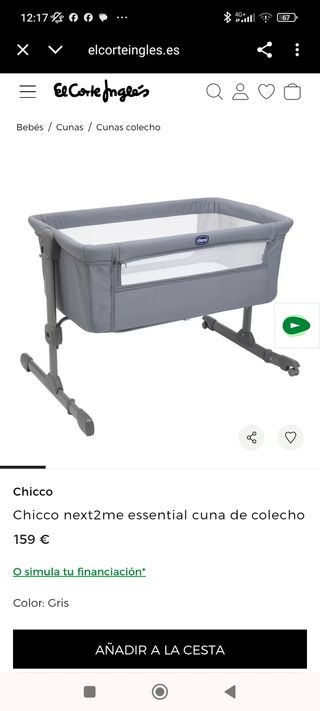 Minicuna Chicco Colecho NEGOCIABLE 