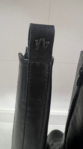 Botas Piel Negras - Talla 36