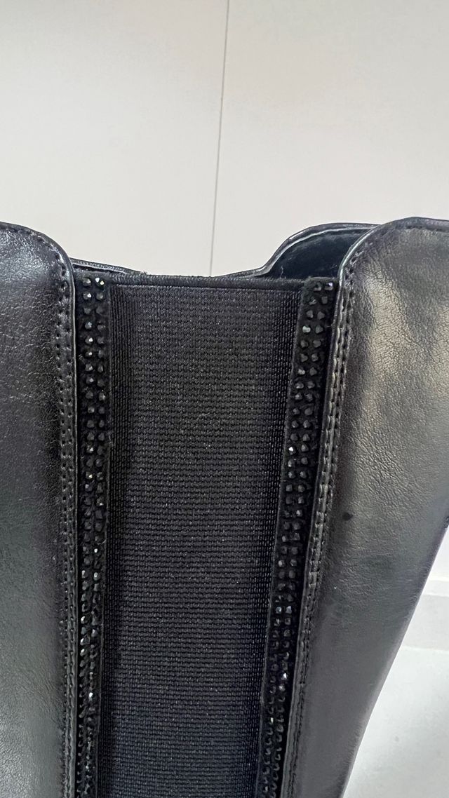 Botas Piel Negras - Talla 36