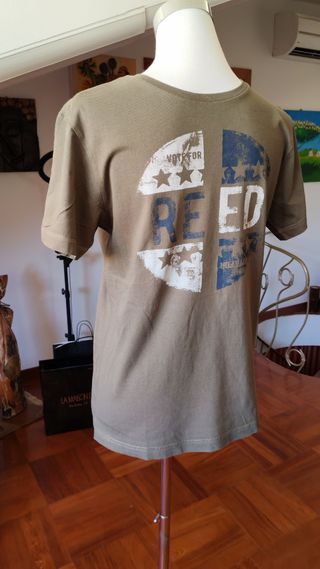 T-shirt Uomo Verde Oliva - Reed