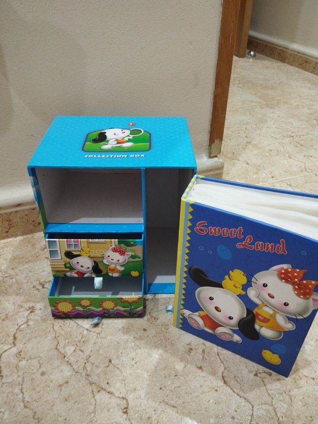 Joyero + Álbum de fotos Hello Kitty 