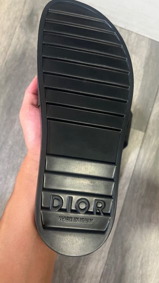 Chanclas Dior - Negras