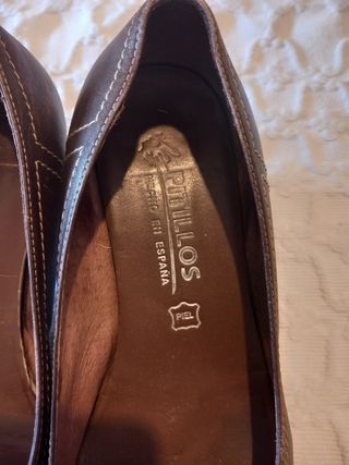 Zapatos Pitillos Marrón Mujer