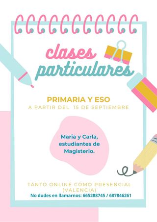 Clases particulares en Valencia