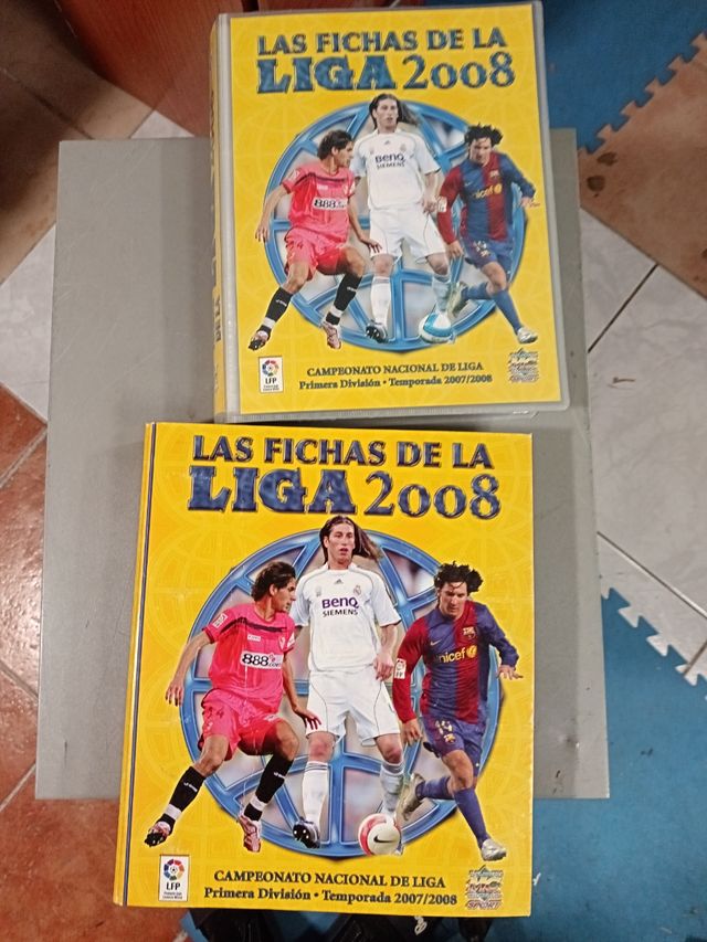 Las Fichas Liga 2008 - 1 y 2 división completos