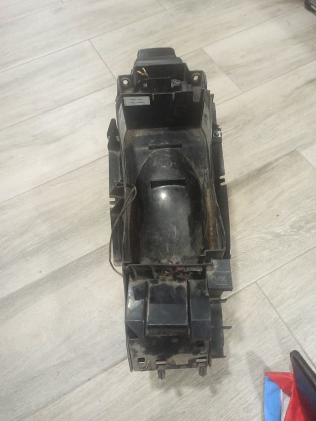 Cbr 126 (2006) portamatrícula trasera