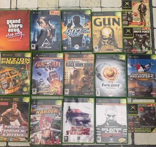 Videojuegos Xbox antiguos