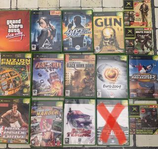 Videojuegos Xbox antiguos