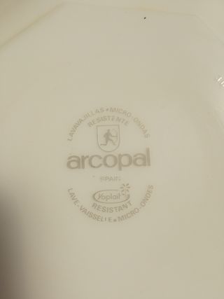 Platos Arcopal yoplait - 4uds