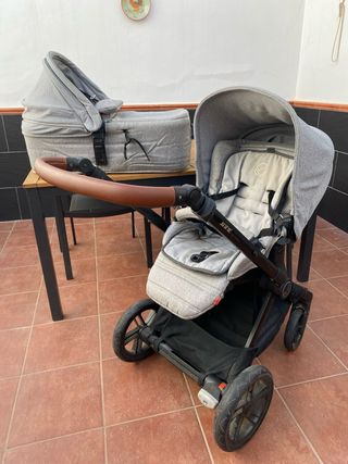 Silla Jané Muum + capazo gris