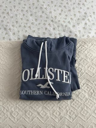 Sudadera Hollister XS - Azul