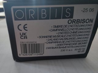 Timbre ORBISON 230V - 2 notas. NUEVO