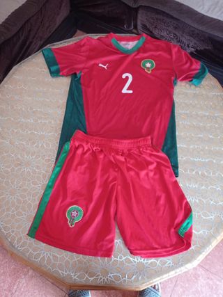 Equipación Marruecos Puma talla M futbol