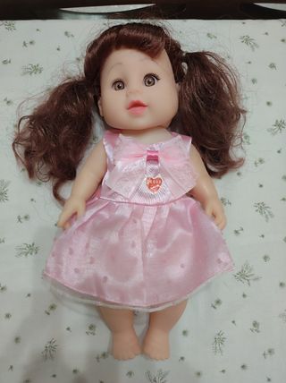 Bambola Prova 30cm - Vestitino Rosa