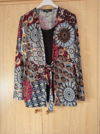 Blusa Festa multicolor XL