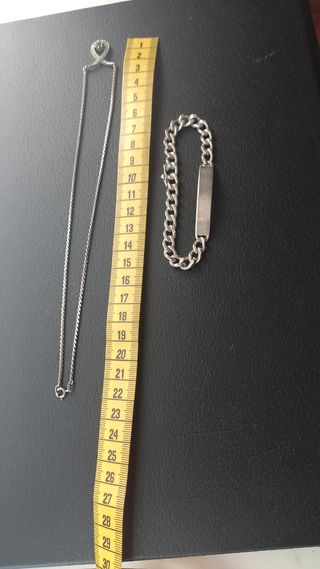 2 joyas  antiguas: pulsera & collar