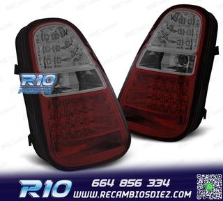 PILOTOS MINI COOPER R50 R52 R53 04-06 LED ROJO AHUMADO