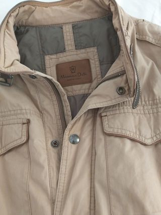 Chaqueta ligera beige