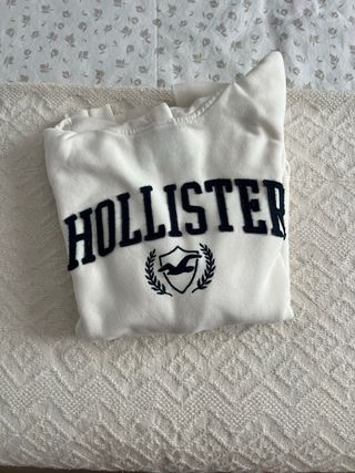 Sudadera Hollister XS Beige
