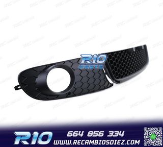REJILLAS PARAGOLPES VOLKSWAGEN VW GOLF 6 08-13 NEGRO