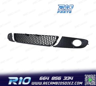 REJILLAS PARAGOLPES VOLKSWAGEN VW GOLF 6 08-13 NEGRO