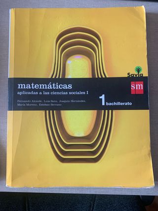 Matemáticas aplicadas a las ciencias sociales I...