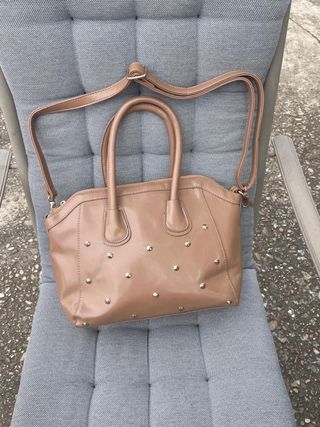 Bolso bandolera camel