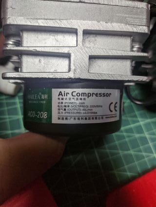 Compresor aire acuario 25W