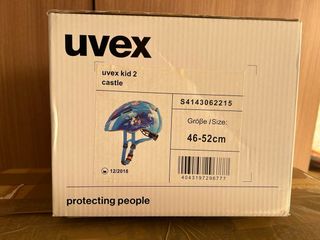 Casco niños Uvex Kid 2 (46-52cm) modelo castle. 