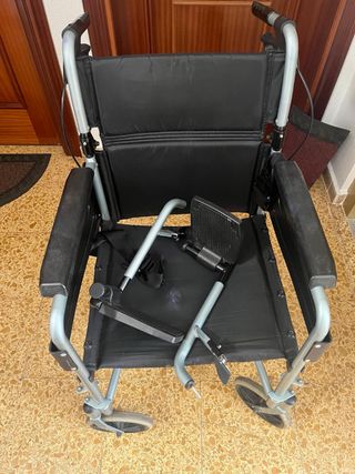Silla de ruedas y andador en Gijón