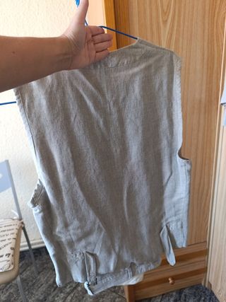 Traje lino beige - Hombre