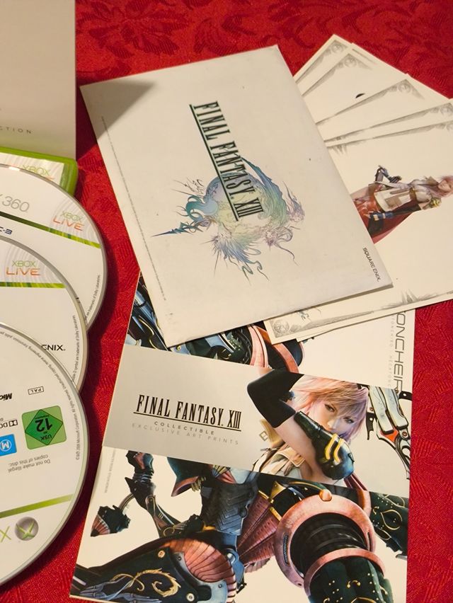 Final Fantasy XIII Xbox 360 Edición Coleccionista