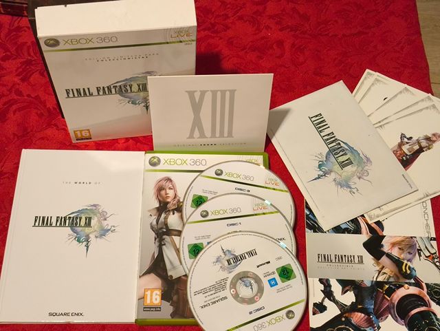 Final Fantasy XIII Xbox 360 Edición Coleccionista
