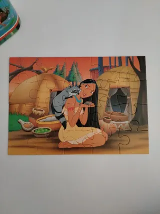 Pocahontas Disney 4 puzzles