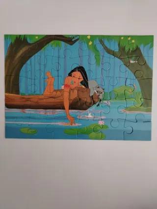 Pocahontas Disney 4 puzzles