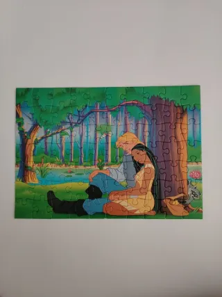 Pocahontas Disney 4 puzzles
