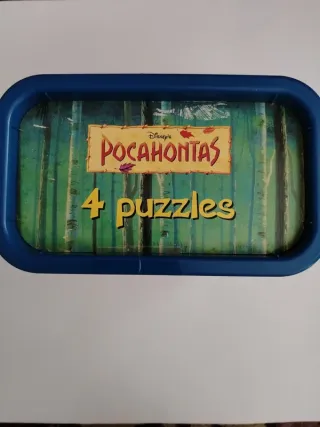 Pocahontas Disney 4 puzzles
