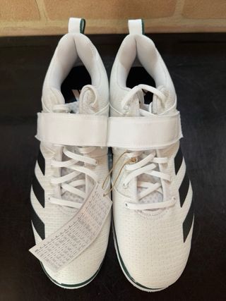 Adidas Powerlift 5 “white black collegiate green” 