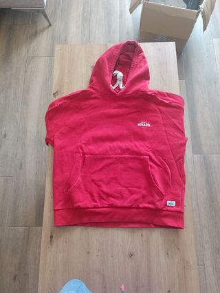 Sudadera roja Hikaro - Talla XL