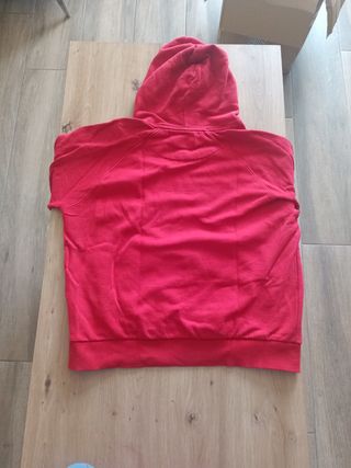 Sudadera roja Hikaro - Talla XL
