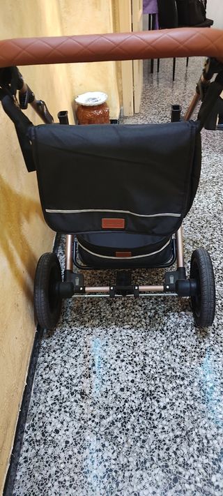 Carrito bebé 3 en 1 negro
