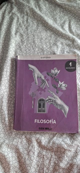 Libro de filosofía 1 de bachillerato oxford 