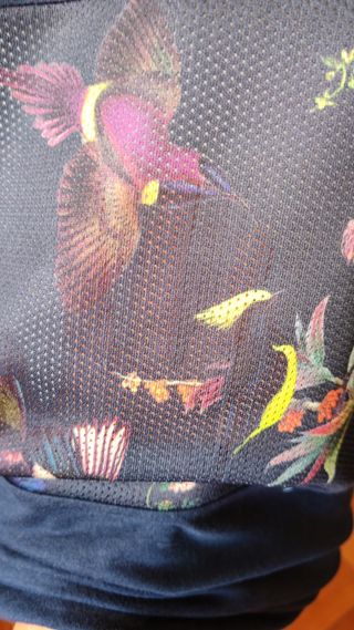 Maglietta Bershka Uomo M - Blu