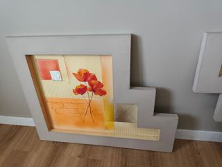 2 Cuadros abstractos - Óleo sobre madera