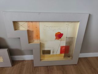 2 Cuadros abstractos - Óleo sobre madera