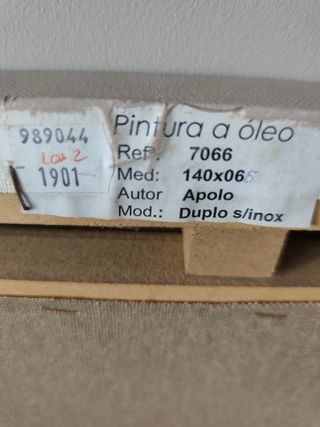 2 Cuadros abstractos - Óleo sobre madera