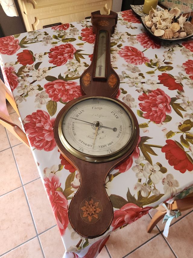 Barómetro-Termómetro antiguo