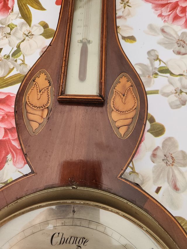 Barómetro-Termómetro antiguo